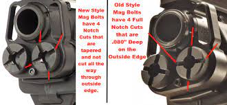 KEL TEC KSG Mag Plug Bolts New Style vs Old Style